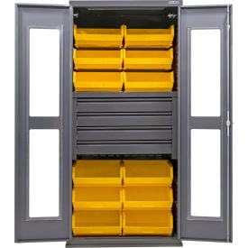 GoVets Clear-View Configurable Drawer Cabinet36