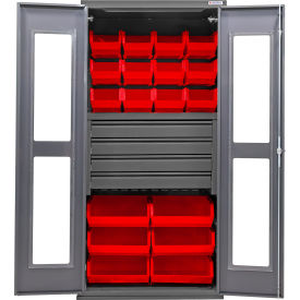 GoVets Clear-View Configurable Drawer Cabinet36