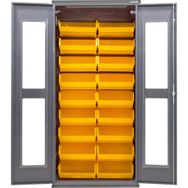 GoVets Clear-View Configurable Bin Cabinet 36