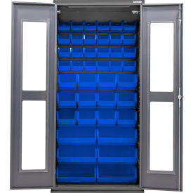 GoVets Clear-View Configurable Bin Cabinet 36