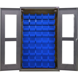 GoVets Clear-View Configurable Bin Cabinet 48