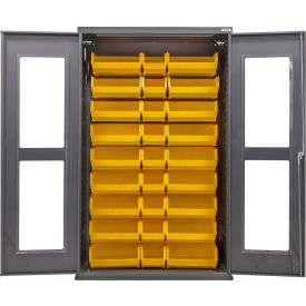 GoVets Clear-View Configurable Bin Cabinet 48