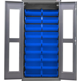 GoVets Clear-View Configurable Charging Cabinet 36