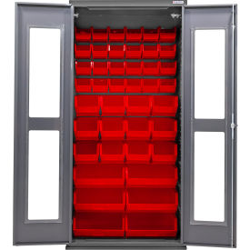 GoVets Clear-View Configurable Charging Cabinet 36