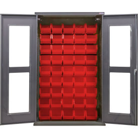 GoVets Clear-View Configurable Charging Cabinet 48