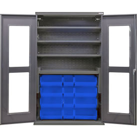 GoVets Clear-View Configurable Charging Cabinet 48