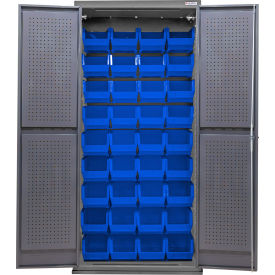 GoVets E-Lock Configurable Pegboard Cabinet 36