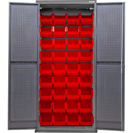 GoVets E-Lock Configurable Pegboard Cabinet 36