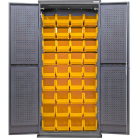 GoVets E-Lock Configurable Pegboard Cabinet 36