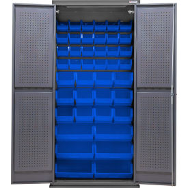 GoVets E-Lock Configurable Pegboard Cabinet 36