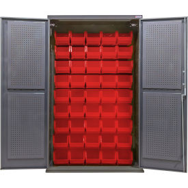 GoVets E-Lock Configurable Pegboard Cabinet 48