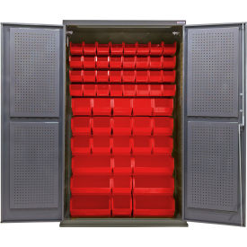 GoVets E-Lock Configurable Pegboard Cabinet 48