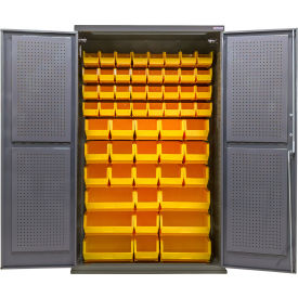 GoVets E-Lock Configurable Pegboard Cabinet 48