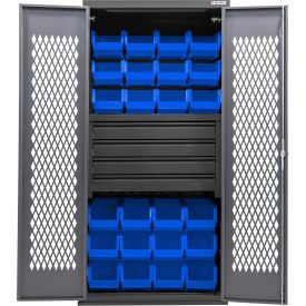 GoVets Configurable Ventilated Bin Cabinet 36