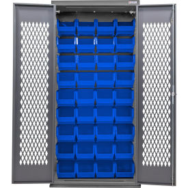 GoVets Configurable Ventilated Bin Cabinet 36
