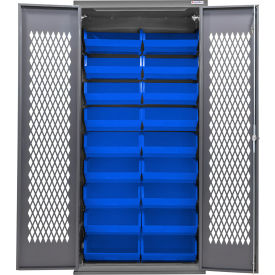 GoVets Configurable Ventilated Bin Cabinet 36