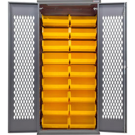 GoVets Configurable Ventilated Bin Cabinet 36
