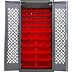 GoVets Configurable Ventilated Bin Cabinet 36