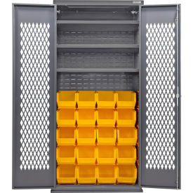 GoVets Configurable Ventilated Bin Cabinet36