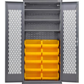 GoVets Configurable Ventilated Bin Cabinet36