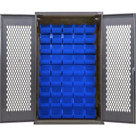GoVets Configurable Ventilated Bin Cabinet 48