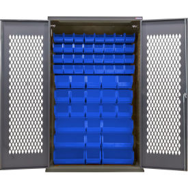 GoVets Configurable Ventilated Bin Cabinet 48