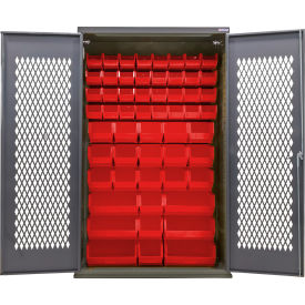 GoVets Configurable Ventilated Bin Cabinet 48
