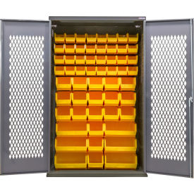 GoVets Configurable Ventilated Bin Cabinet 48