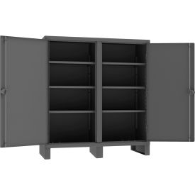 GoVets™ Heavy Duty Double Shift Storage Cabinet 12 Gauge 60