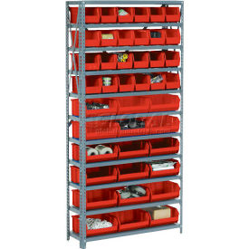 GoVets™ 10 Shelf Open Steel Shelving 36