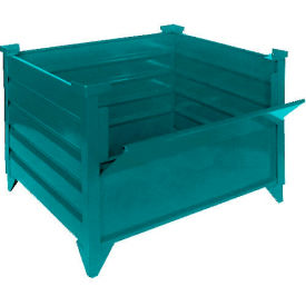 GoVets Stackable Steel Container Drop Gate 35