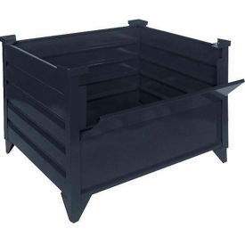 GoVets Stackable Steel Container Drop Gate 42