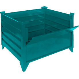 GoVets Stackable Steel Container Drop Gate 42