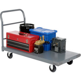 GoVets™ Steel Deck Platform Truck 48 x 24 1000 Lb. Capacity 5