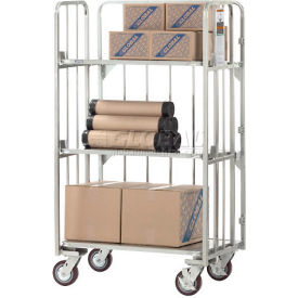 GoVets™ Folding Truck w/Solid Shelves 2000 lb. Cap 38