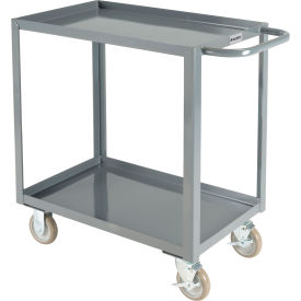 GoVets™ Welded Steel Utility Cart w/2 Tray Shelves 1200 lb. Cap 30