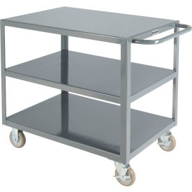 GoVets™ Welded Steel Utility Cart w/3 Shelves 1200 lb. Cap 30