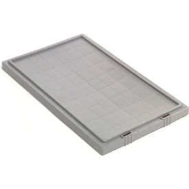 GoVets™ Lid LID181 for Stack and Nest Storage Container SNT180 SNT185 Gray 321GY274 - Pkg Qty 6