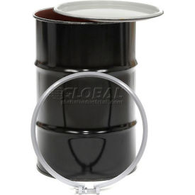 GoVets™ Carbon Steel Drum 55 Gallon Open Head with Epoxy Phenolic Lining 106P657