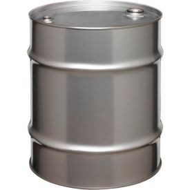 GoVets™ Stainless Steel Drum 30 Gallon Closed Head 965986