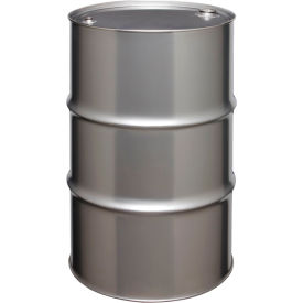 GoVets™ Stainless Steel 55 Gallon Closed Head 967986