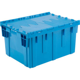 GoVets™ Plastic Attached Lid Shipping & Storage Tote 28-1/8