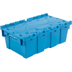 GoVets™ Plastic Attached Lid Shipping & Storage Container 19-5/8