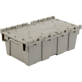 GoVets™ Plastic Attached Lid Shipping & Storage Container 19-5/8