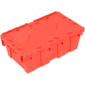 GoVets™ Plastic Attached Lid Shipping & Storage Container 19-5/8