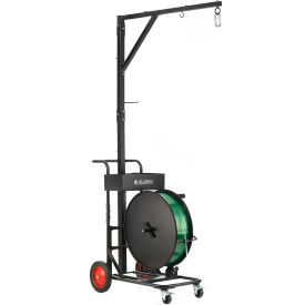 GoVets™ Strapping Dispenser Cart with Tool Balancer Hanger 682412