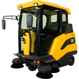 Cat® C70RX Ride-On Sweeper with AC Cabin 70