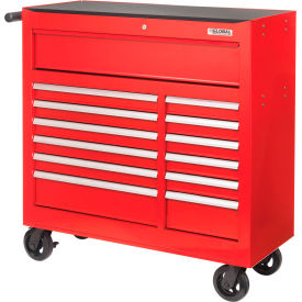 GoVets™ Roller Tool Cabinet 13 Drawers 42-3/8