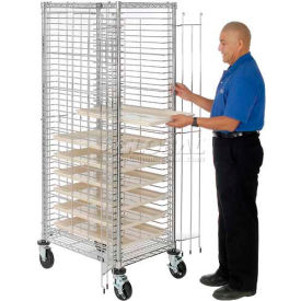 Nexel® End Load Wire Tray Truck with 39 Tray Capacity 318168