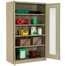 GoVets™ Storage Cabinet Expanded Metal Door 48